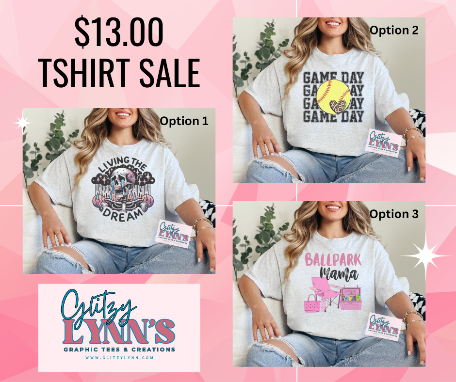 $13 T-shirt Sale