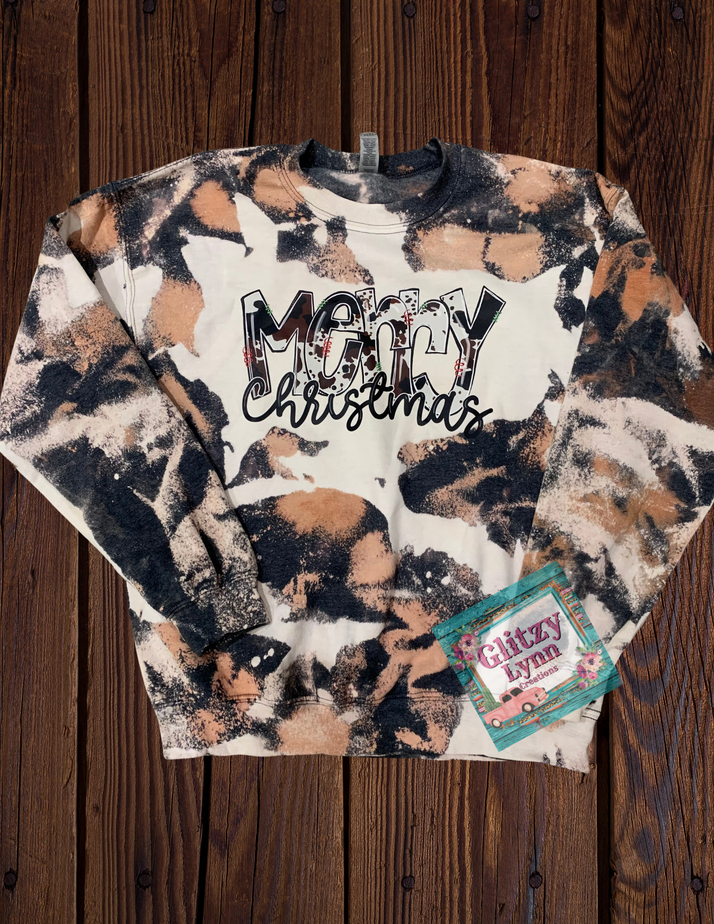 Cowhide Merry Christmas