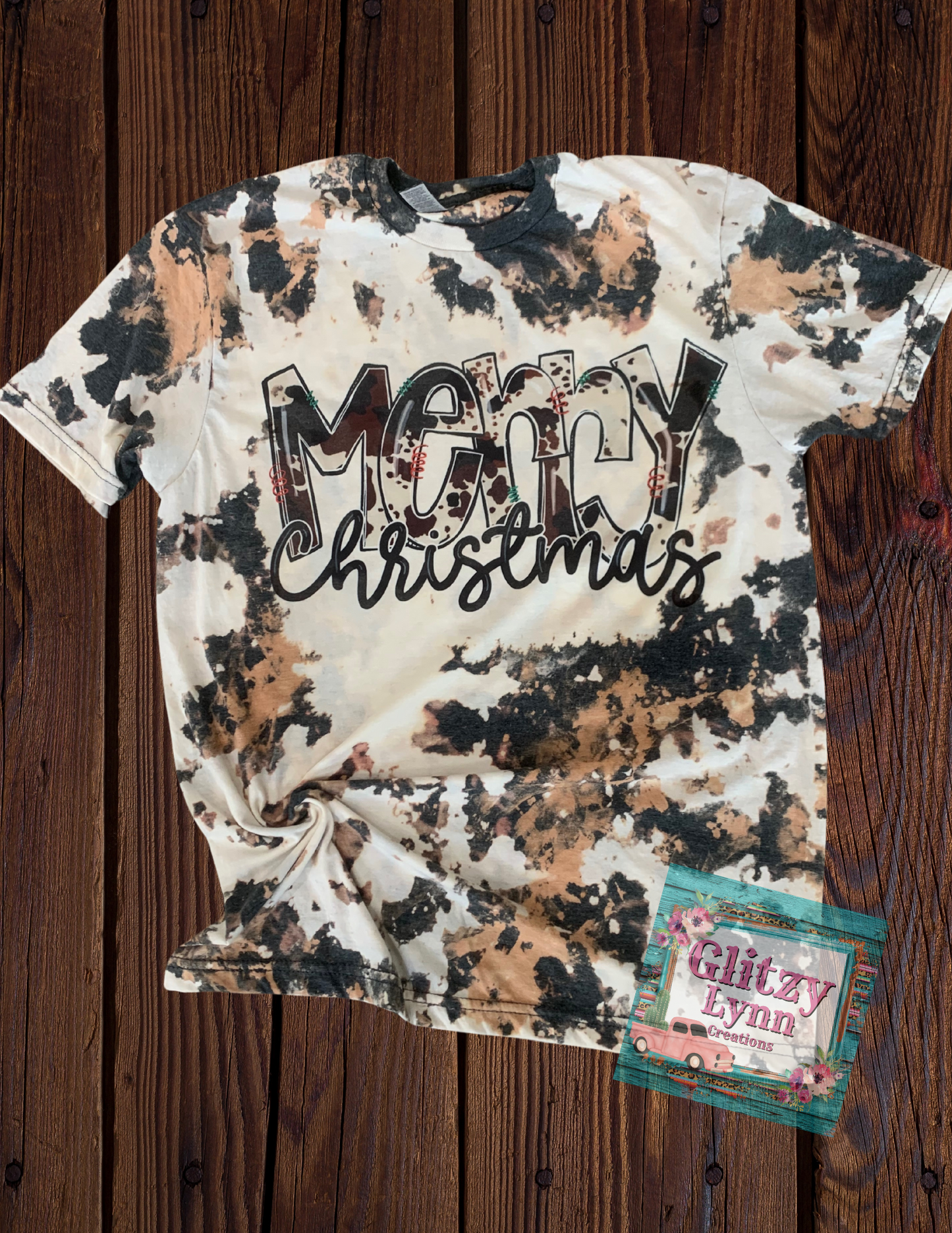 Merry Christmas Cowhide