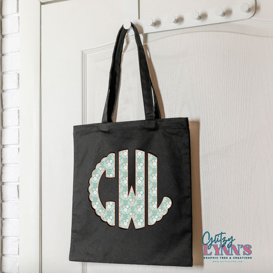 Monogram tote