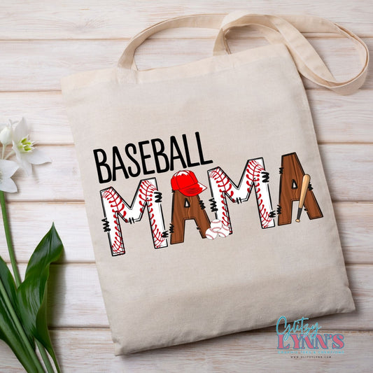 Baseball Mama Tote