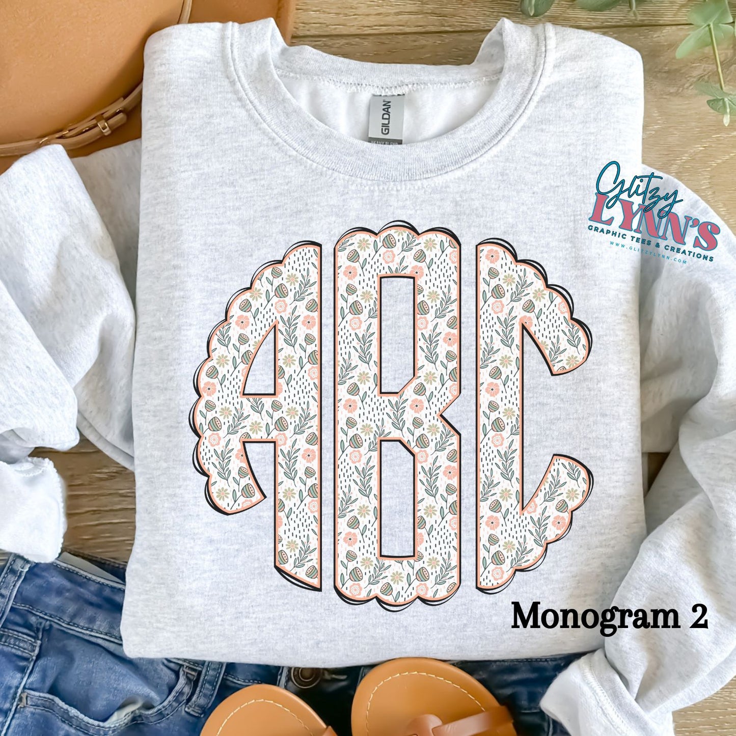 Spring Monogram