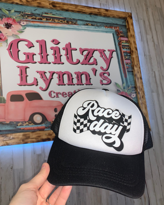 RACE DAY TRUCKER HAT