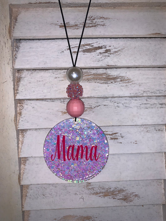 Mama car charm