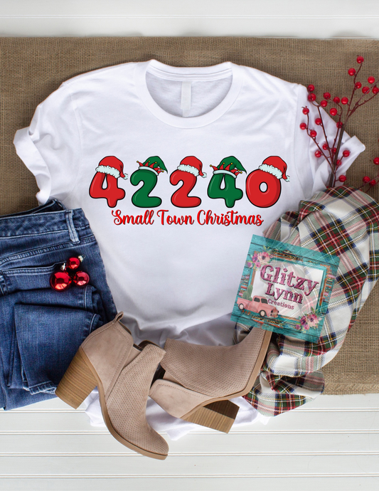 Christmas Zip Code Tee